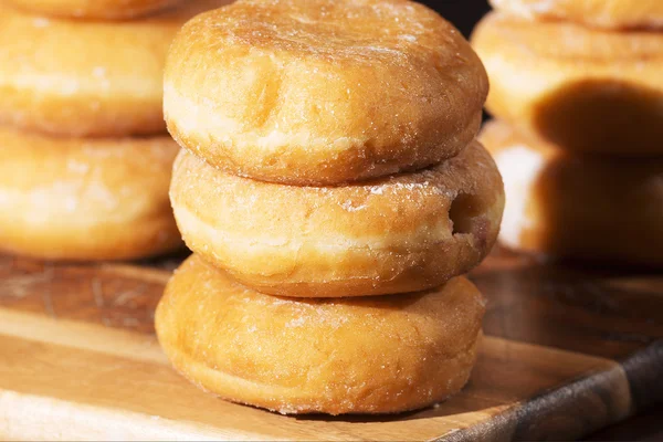 Group of cinnamon donuts  — Fotografia de Stock